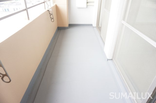 スプランドゥール新屋敷のバルコニー