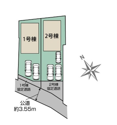 【区画図】 | blooming garden本庄市東台1丁目　新築住宅