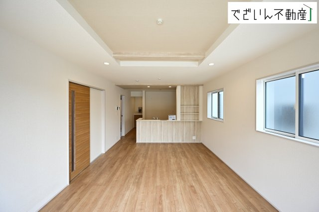 【居間・リビング】 | blooming garden本庄市東台1丁目　新築住宅 | ≪1号棟≫
現地(2025年8月撮影)