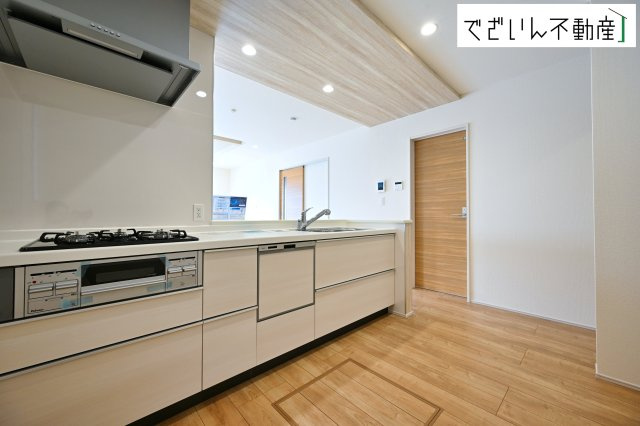 【キッチン】 | blooming garden本庄市東台1丁目　新築住宅 | ≪1号棟≫
現地(2025年8月撮影)