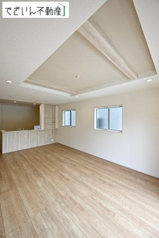 【居間・リビング】 | blooming garden本庄市東台1丁目　新築住宅 | ≪1号棟≫
現地(2025年8月撮影)