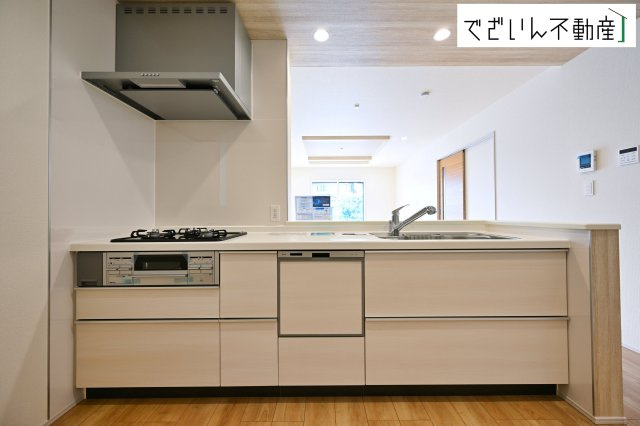 【キッチン】 | blooming garden本庄市東台1丁目　新築住宅 | ≪1号棟≫
現地(2025年8月撮影)