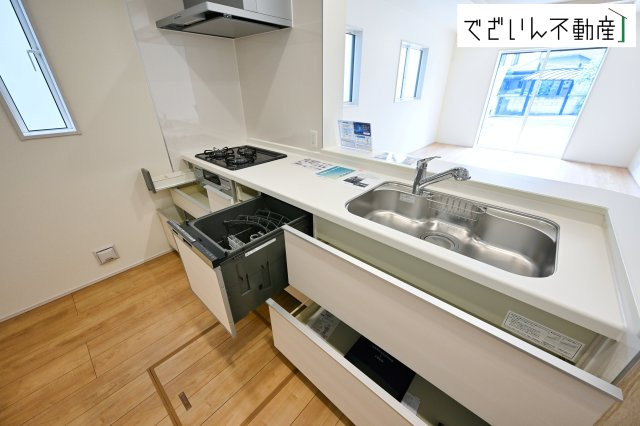 【キッチン】 | blooming garden本庄市東台1丁目　新築住宅 | ≪1号棟≫
現地(2025年8月撮影)