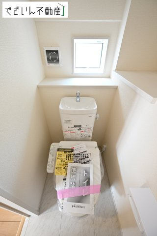 【トイレ】 | blooming garden本庄市東台1丁目　新築住宅 | ≪1号棟≫
現地(2025年8月撮影)