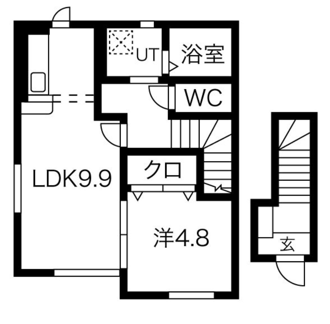 ラフィーネ・ヴィーの間取り