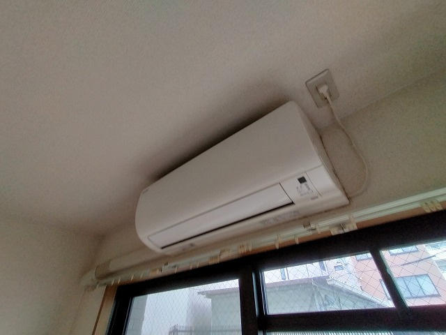 神戸市兵庫区上沢通１丁目の賃貸マンションの設備|エアコン