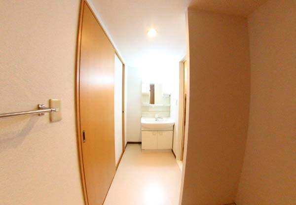 泉大津市池浦町１丁目の賃貸マンションの洗面所|スペースが確保できる洗面所です