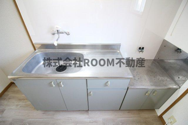 クレストコートBのキッチン|使いやすいキッチンです