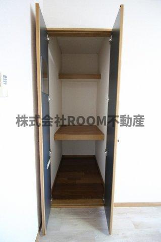 クレストコートBの収納|収納豊富です