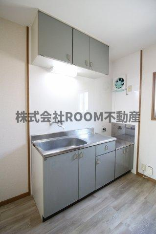 クレストコートBのキッチン|お料理しやすいキッチンです