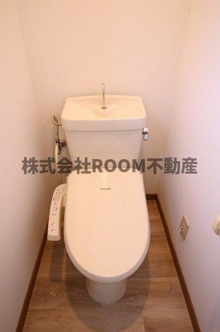 クレストコートBのトイレ|清潔感のあるトイレです