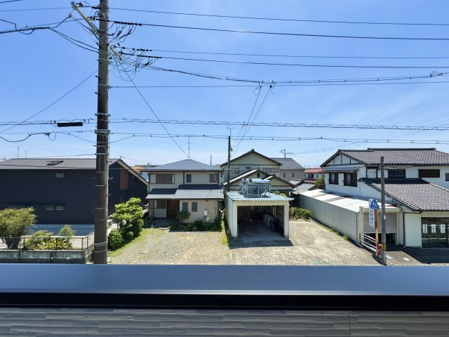 中央区市野町　1期の展望|バルコニーからの景色は前面棟もなく
ひらけています。