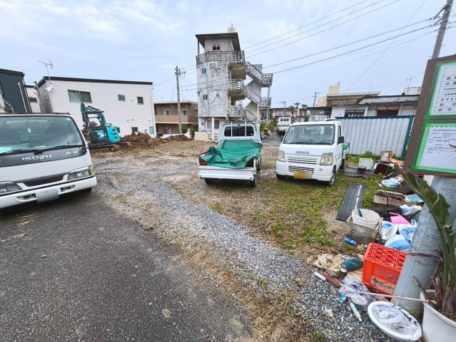 浦添市西原1丁目　土地　2号地の前面道路含む現地写真|2025/4/26　現地写真