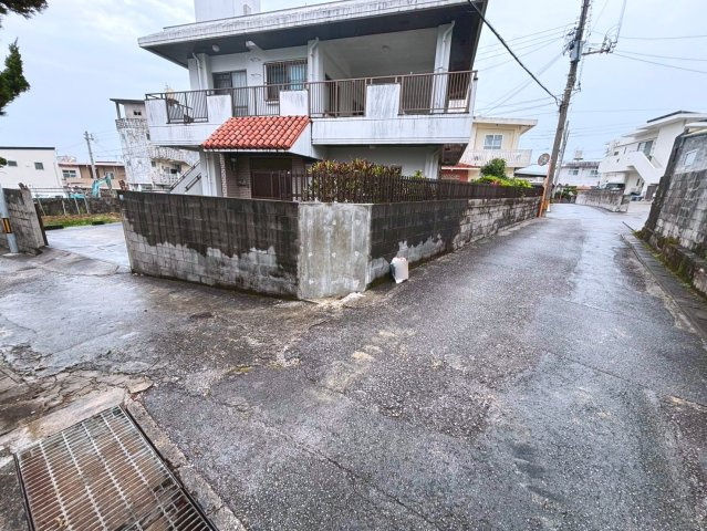 浦添市西原1丁目　土地　2号地の周辺|2025/4/26　前道
