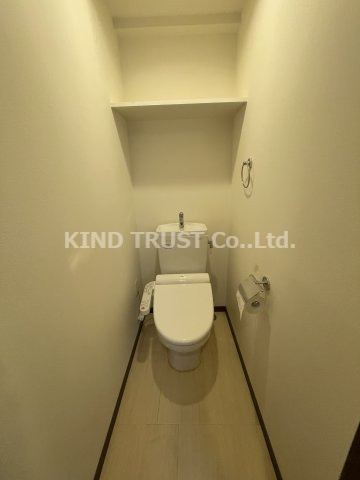 レジュールアッシュ梅田北のトイレ|清潔感のあるトイレです