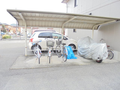 【その他共用部分】 | セジュールとし B棟 | 屋根付き駐輪場