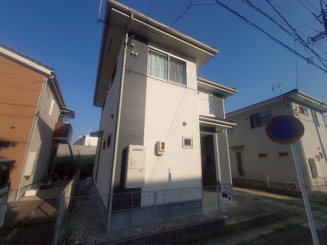 神池町戸建賃貸住宅Ｃ棟の外観