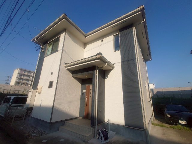 神池町戸建賃貸住宅Ｃ棟の外観