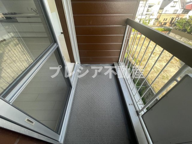 甲子園第3コーポラスのバルコニー