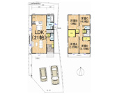 山科区御陵原西町　新築戸建の画像