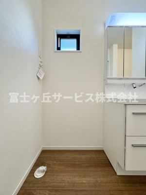 【ランドリースペース】 | 静岡市葵区西千代田町 新築一戸建て 2号棟 | 洗濯機置き場です