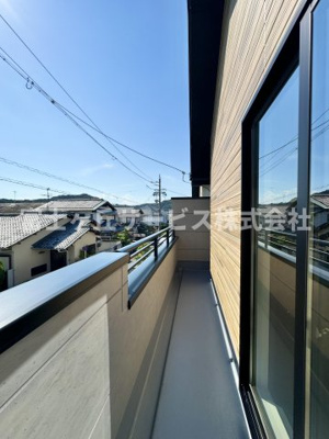 【バルコニー】 | 静岡市葵区西千代田町 新築一戸建て 2号棟 | 陽当たり良好なバルコニーです