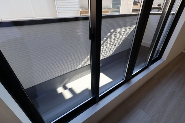 《仲介手数料無料》南区大字大谷口2541-6(全1戸)新築一戸建てリガーレのバルコニー|撮影日 2025年8月3日 15:40 晴れ