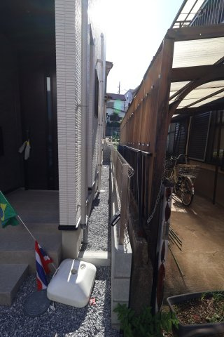 《仲介手数料無料》南区大字大谷口2541-6(全1戸)新築一戸建てリガーレの外観|撮影日 2025年8月3日 15:40 晴れ