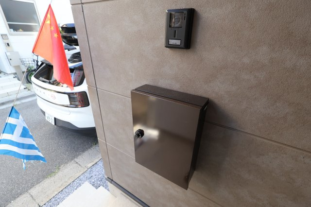 《仲介手数料無料》南区大字大谷口2541-6(全1戸)新築一戸建てリガーレのセキュリティ|撮影日 2025年8月3日 15:40 晴れ