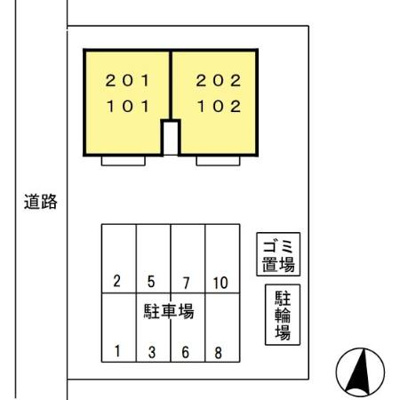 【区画図】 | セジュール幸