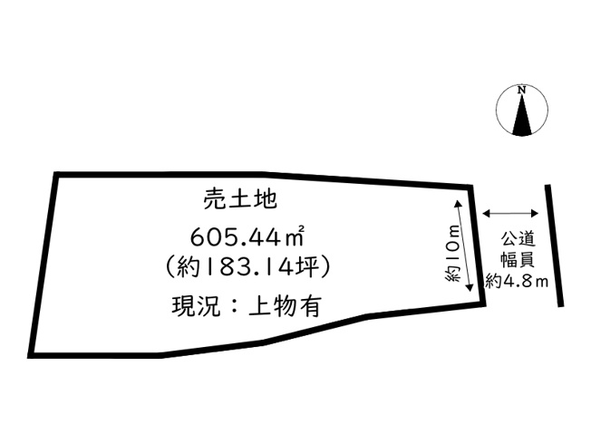 【土地図】 | 姫路市上手野／売土地