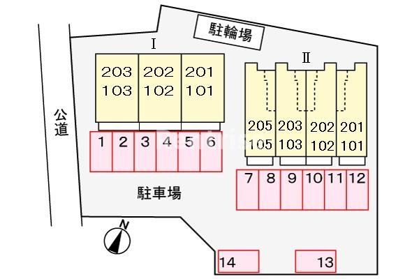 パル　スクエア　Ⅱの駐車場|駐車場