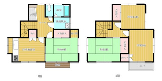 【間取り】 | 根ヶ布2丁目事業用戸建