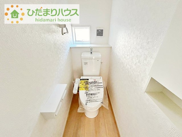 【トイレ】 | 土浦市神立町　中古未入居物件 | トイレは1F、2F共に完備！取り合いになることがありませんね(^^)/