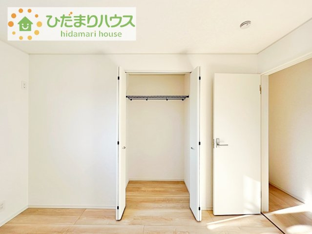 【収納】 | 土浦市神立町　中古未入居物件 | 全室にクローゼットが付いていて、お部屋の住空間もスッキリ広々つかえそうです(^^)/