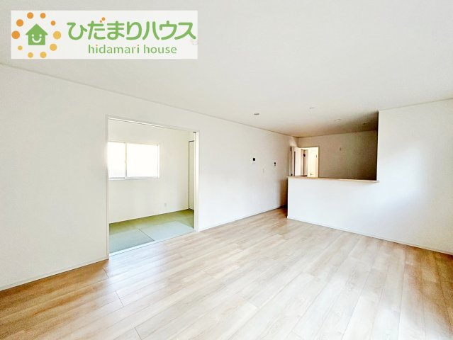 【居間・リビング】 | 土浦市神立町　中古未入居物件 | 早くお仕事終わらせて、家に帰りたくなるようなリビングです(^^♪