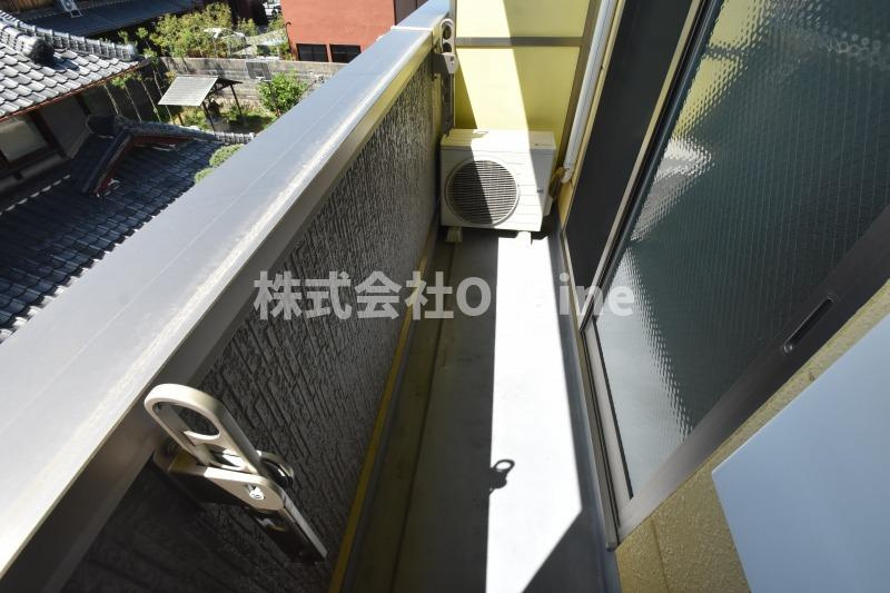 シエテ東大阪のバルコニー