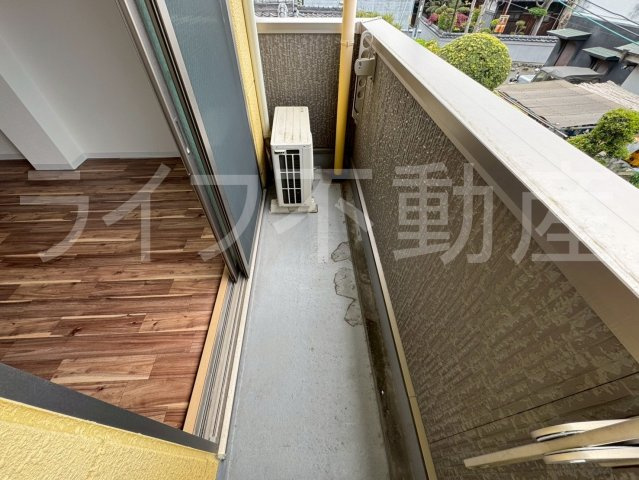 シエテ東大阪のバルコニー|お洗濯にも便利なバルコニー付き