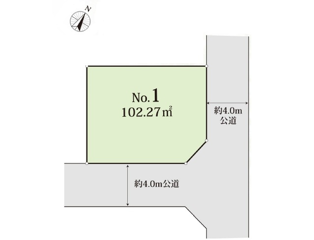 【土地図】 | 富士見市諏訪１丁目　全１区画 | 全１区画
