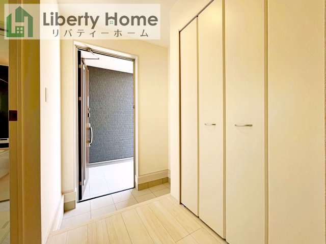 常陸太田市金砂郷第4　新築戸建　の玄関