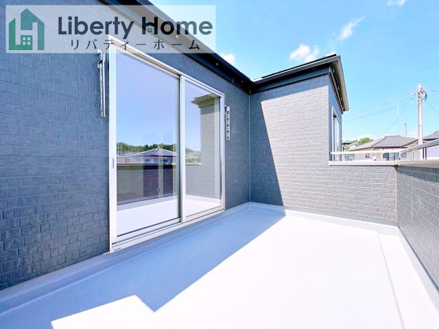 常陸太田市金砂郷第4　新築戸建　のバルコニー