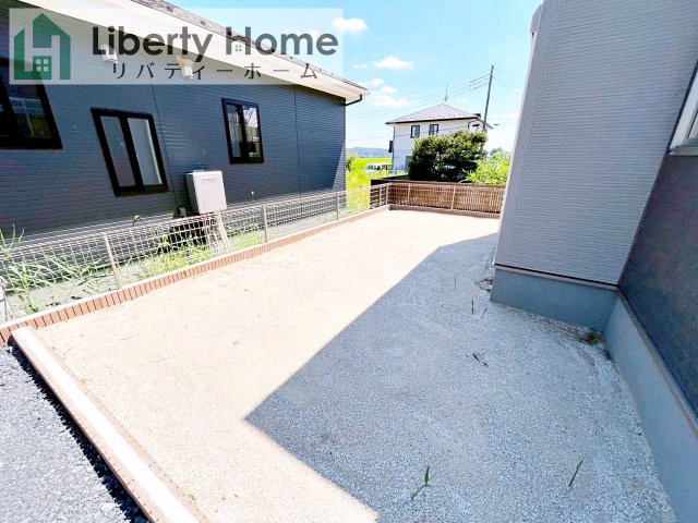 常陸太田市金砂郷第4　新築戸建　の庭