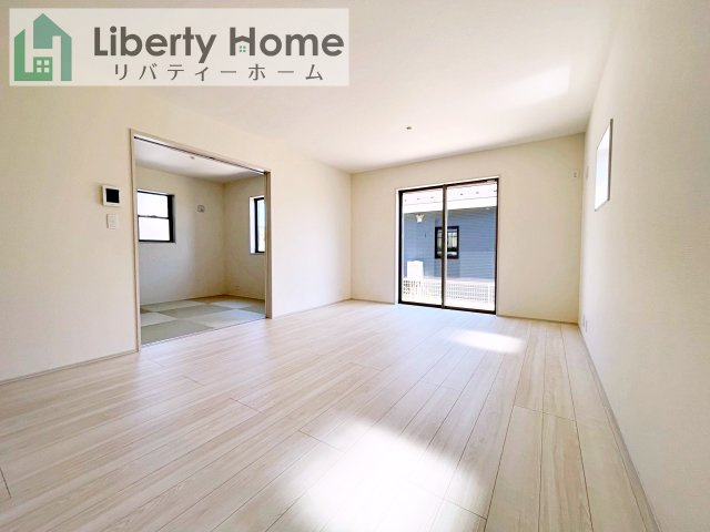 常陸太田市金砂郷第4　新築戸建　の居間・リビング