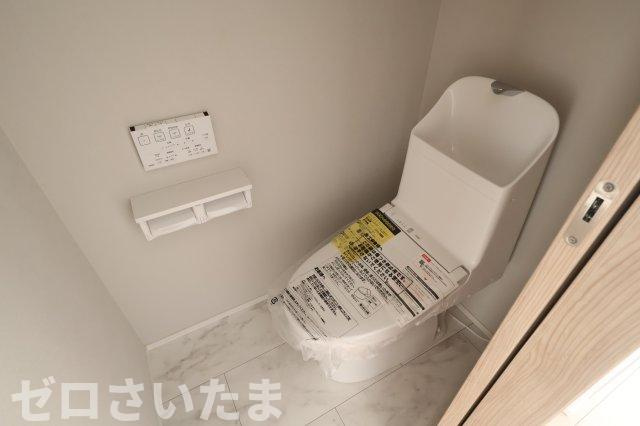 《仲介手数料無料》南区大字広ヶ谷戸567新築一戸建てコンフォートヒルズのトイレ|撮影日 2025年10月30日 14:40 晴れ