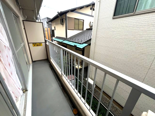 シティコーポパルナス新所沢のバルコニー|開放的で明るい空間を演出してくれるバルコニーです