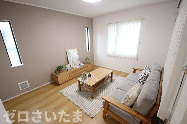 《仲介手数料無料》南区大字広ヶ谷戸567新築一戸建てコンフォートヒルズの居間・リビング|撮影日 2025年6月2日 16:00 晴れ
