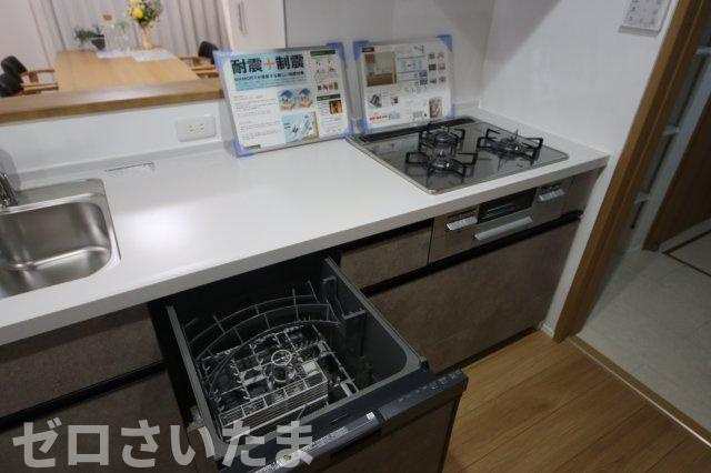 《仲介手数料無料》南区大字広ヶ谷戸567新築一戸建てコンフォートヒルズのキッチン|撮影日 2025年6月2日 16:00 晴れ