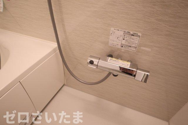 《仲介手数料無料》南区大字広ヶ谷戸567新築一戸建てコンフォートヒルズの浴室|撮影日 2025年10月30日 14:50 晴れ