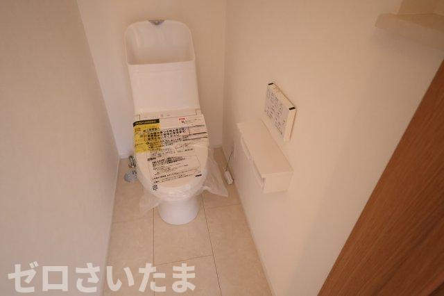 《仲介手数料無料》南区大字広ヶ谷戸567新築一戸建てコンフォートヒルズのトイレ|撮影日 2025年10月30日 14:50 晴れ