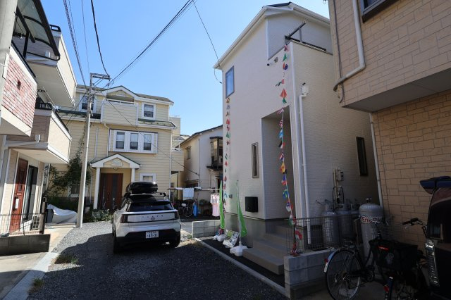 《仲介手数料無料》南区松本３丁目6-5(全1戸)新築一戸建てクレイドルガーデンの外観|撮影日 2025年9月26日 10:00 晴れ